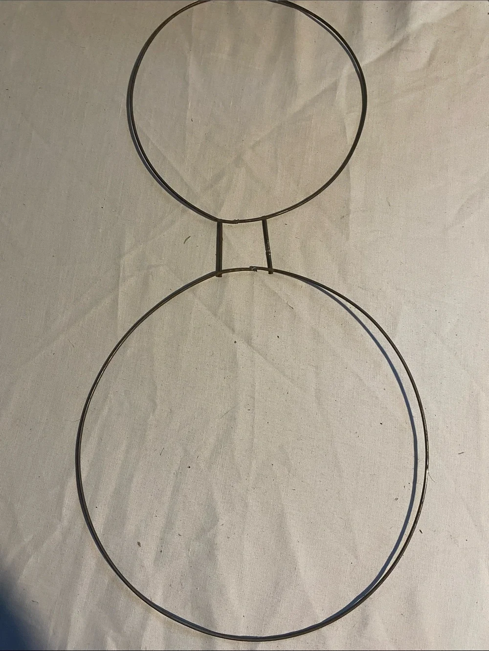Vintage snowman form